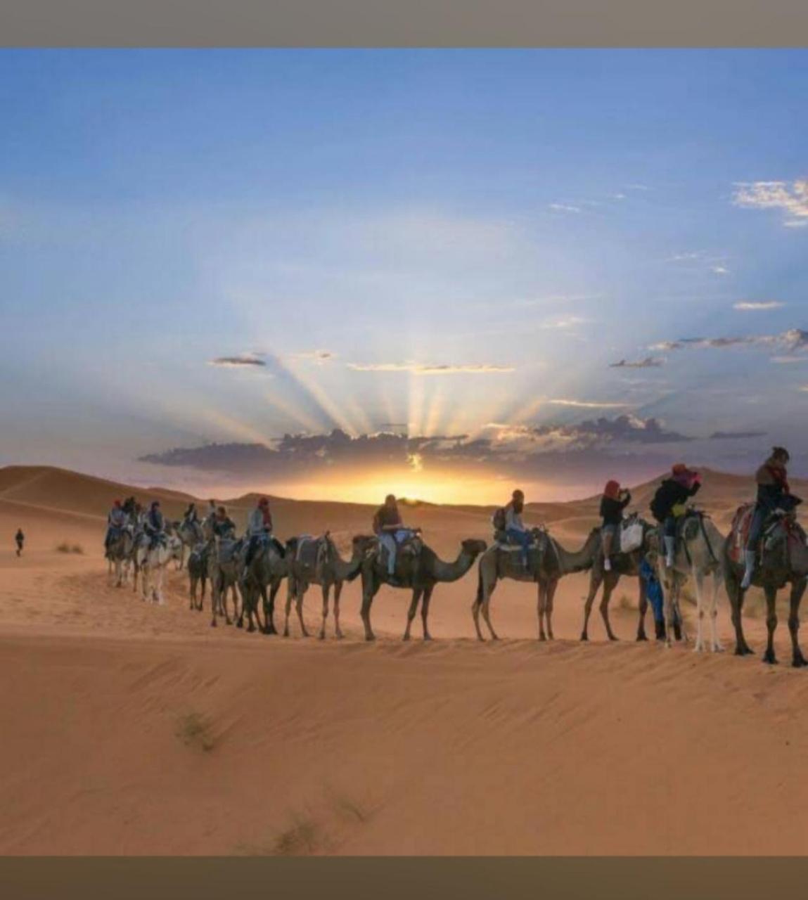 Mhamid Yaya Camp & Activites Hotell M'Hamid Exteriör bild